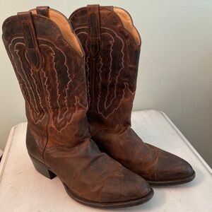J. B. Dillon western leather boots